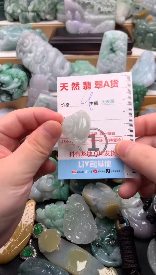 吊坠(不含链)未镶嵌翡翠1