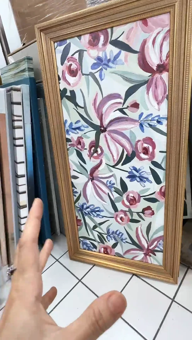 168现代艺术装饰画油画60cm*120cm