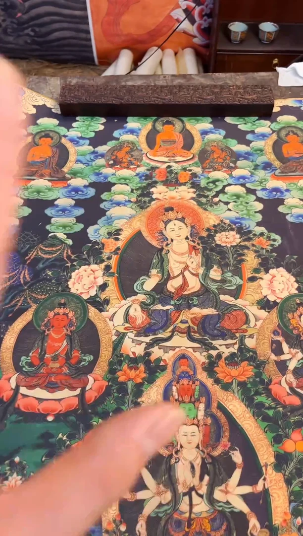 卷轴画大朱画院老刘专属w467