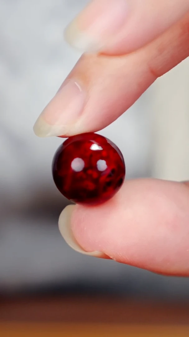 疯子大漆赤宝砂15mm