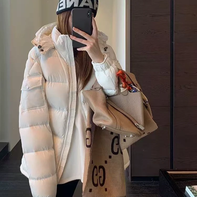 订单库存好货！雨雨行走的小暖炉连帽基础款外套