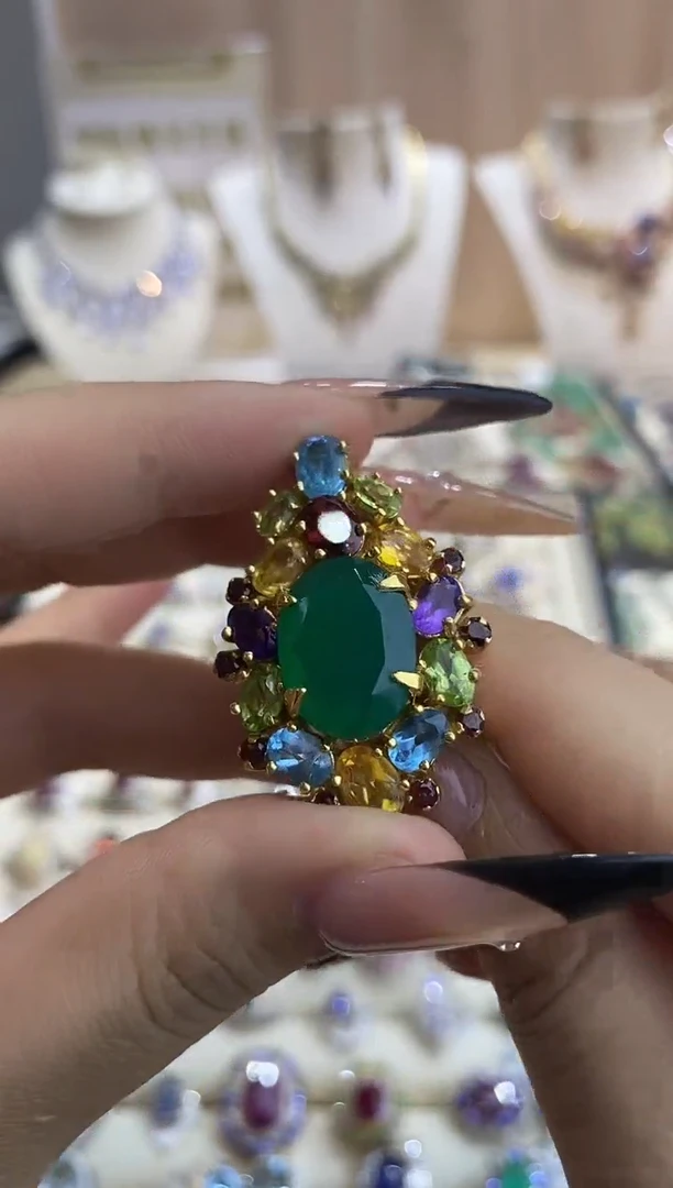 琉璃铜合金楚楚珠宝中古甄选不退换