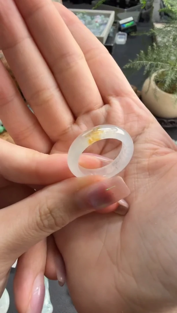 未镶嵌戒圈翡翠翡翠饰品-181