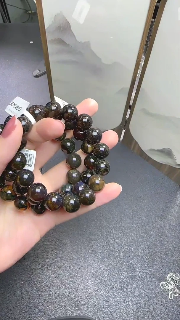 手串琥珀未镶嵌✨*盆JJD1224050多样性发一