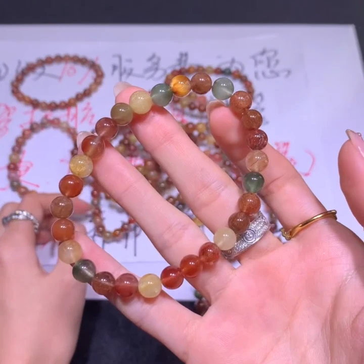 【逍遥严选】水晶圆珠手串*705/111/多样性发/1件