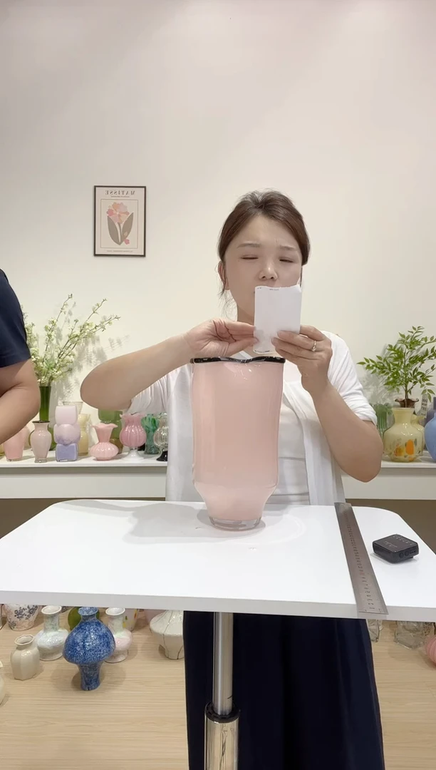 QL1525琉璃花瓶好看