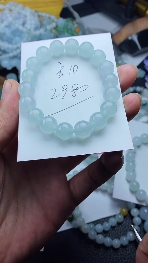 【闪购商品】翡翠颈饰未镶嵌手串