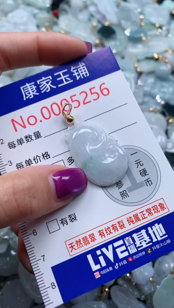 颈饰未镶嵌翡翠5256