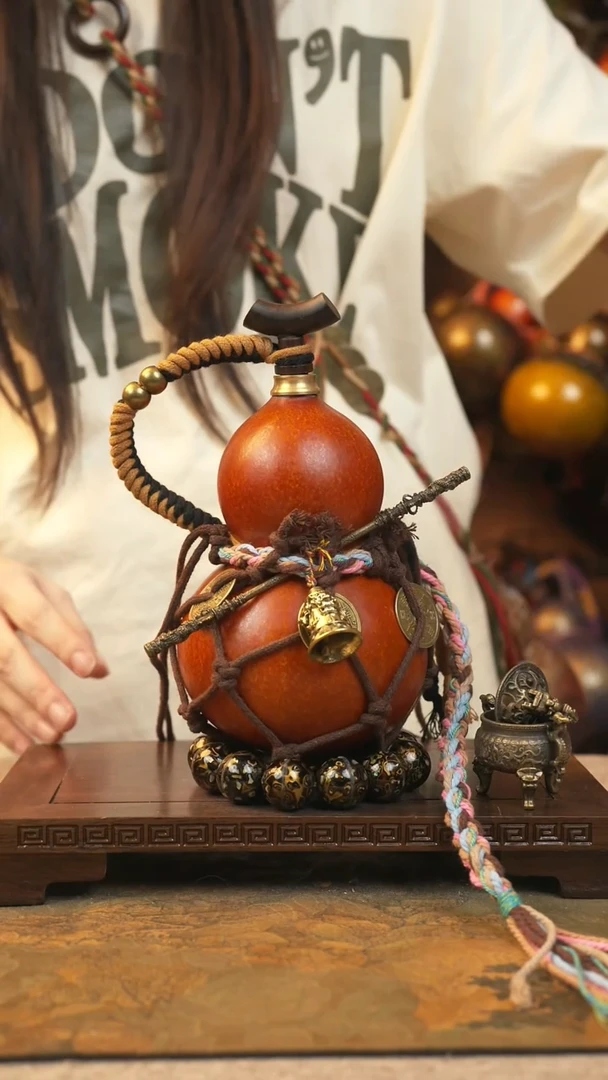 186大漆一物一拍记葫堂出品【不带手串】