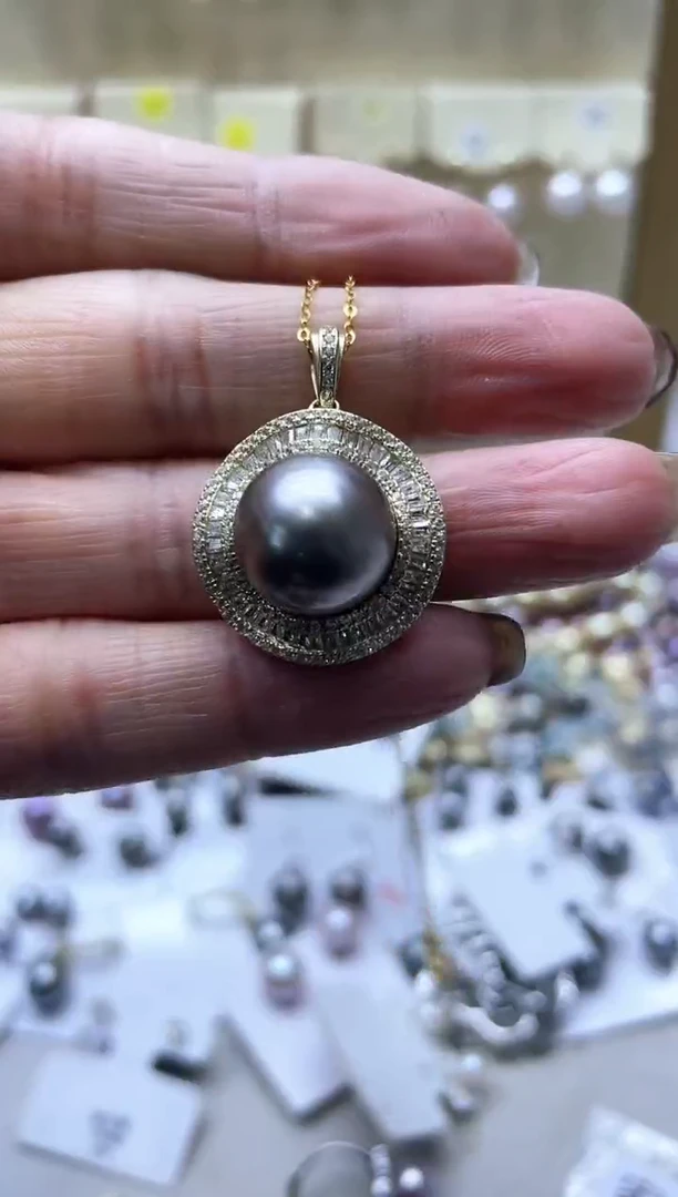 【闪购商品】海水珍珠颈饰银S925镶嵌2