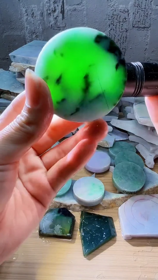 裸石翡翠天然翡翠A货石 南 561