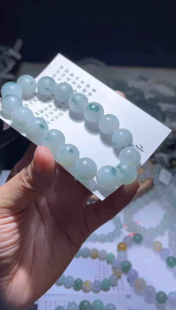 未镶嵌定制翡翠翡翠手串