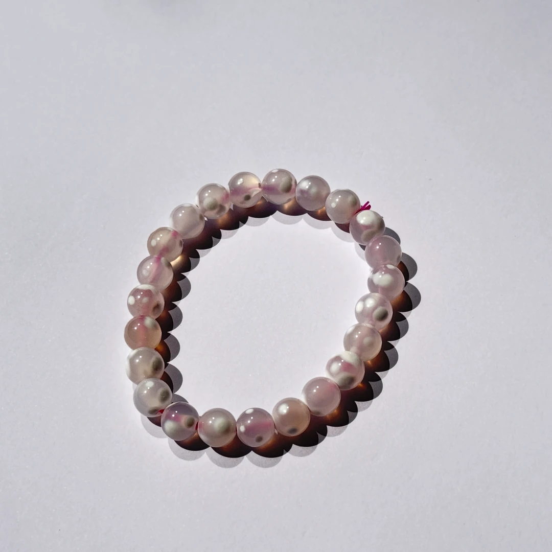 《专属》晶灵日记*雪花手串8mm（多样性发一）