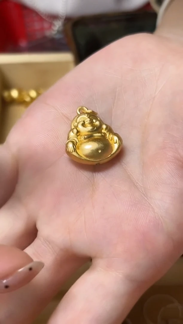 无足银金色佛公06