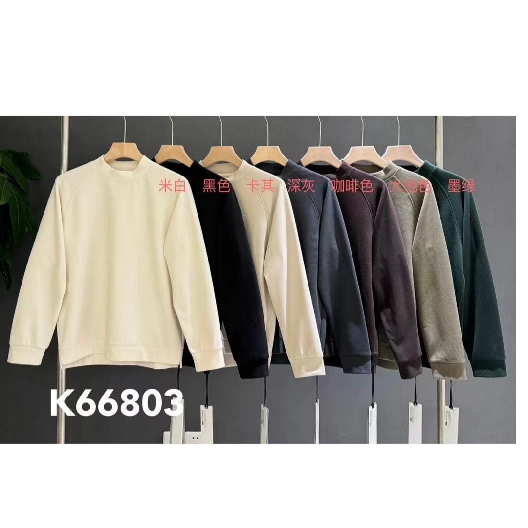 K66803男士百搭基础圆领卫衣