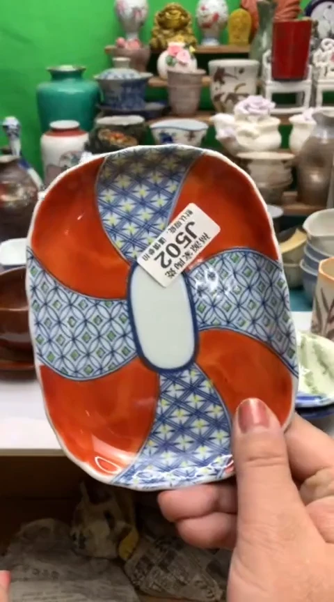 【闪购商品】盖碗海外回流瓷器