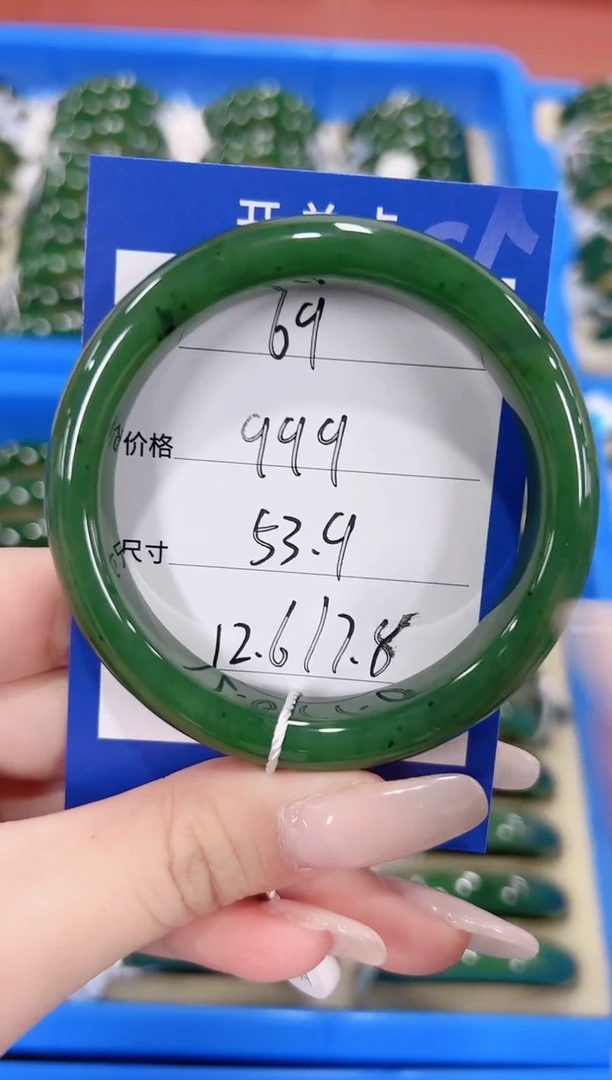 未镶嵌手镯和田玉69碧玉