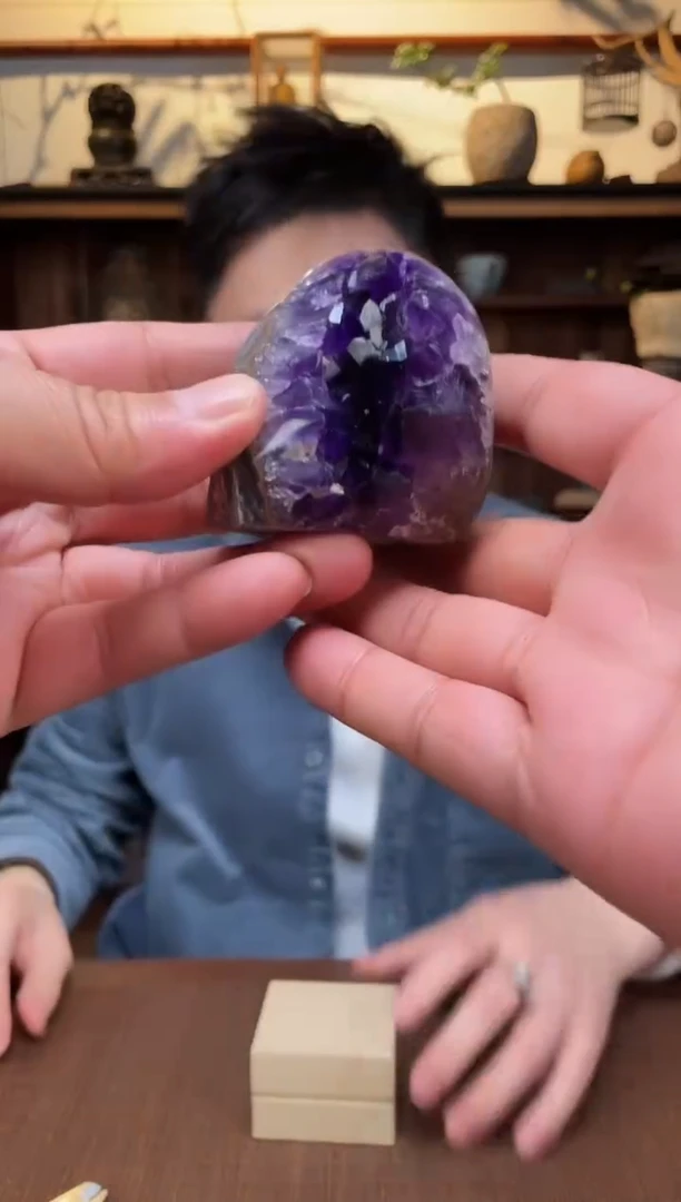 【闪购商品】水晶摆件未镶嵌05紫水晶摆件ST