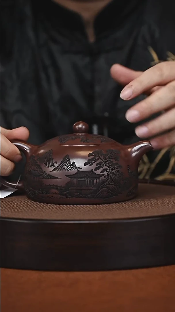 茶壶紫砂原矿紫砂壶
