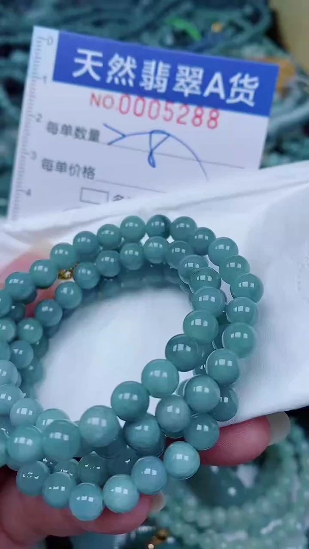 翡翠未镶嵌颈饰00005288