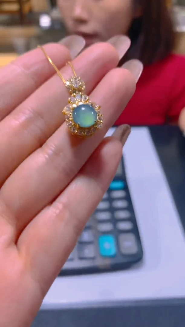 颈饰未镶嵌翡翠多样性发一