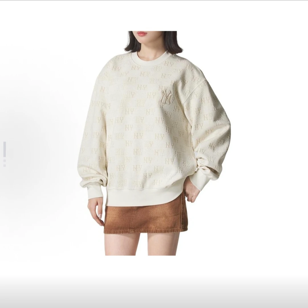 MLB官方25透气休闲套头长袖卫衣男女同款3AMTM0154