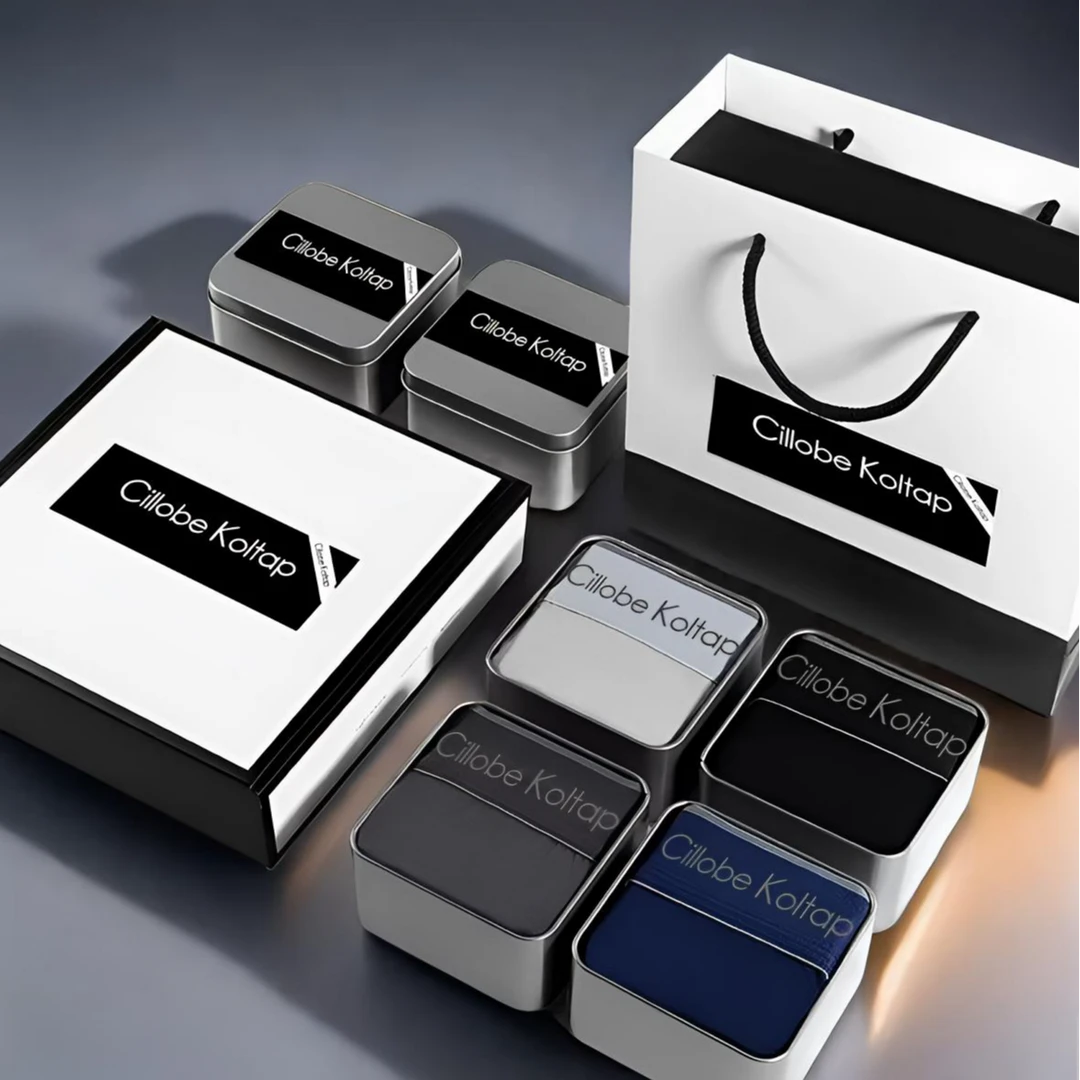 CillobeKoltap男士内裤男ol礼盒装低腰青年男生内穿短裤休闲内裤