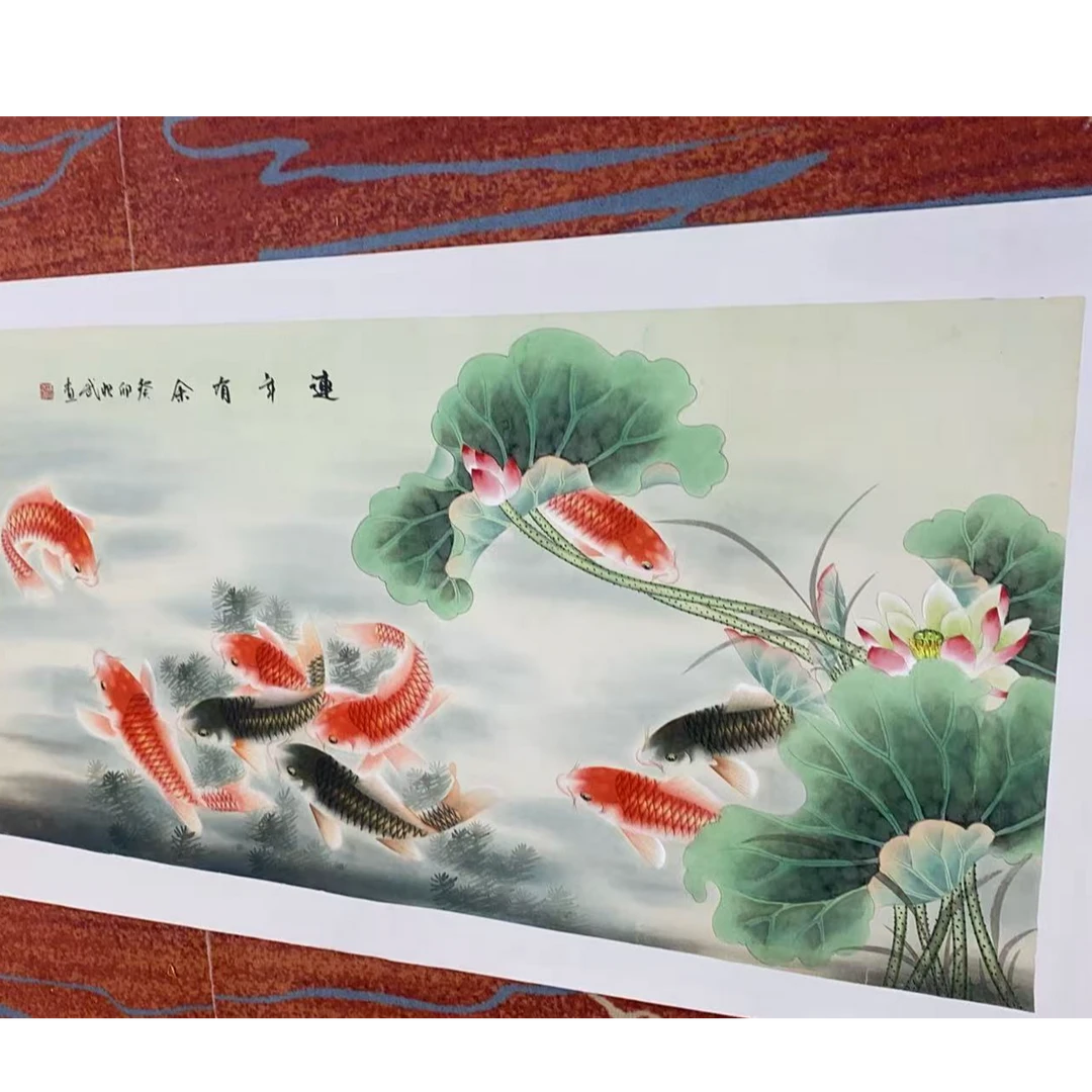 窗展示/文舒文化/绘画/老师/宣纸国画/有证书/不带框