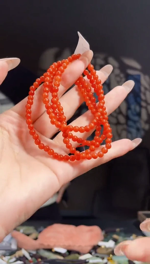 【闪购商品】南红玛瑙颈饰未镶嵌拍一发一
