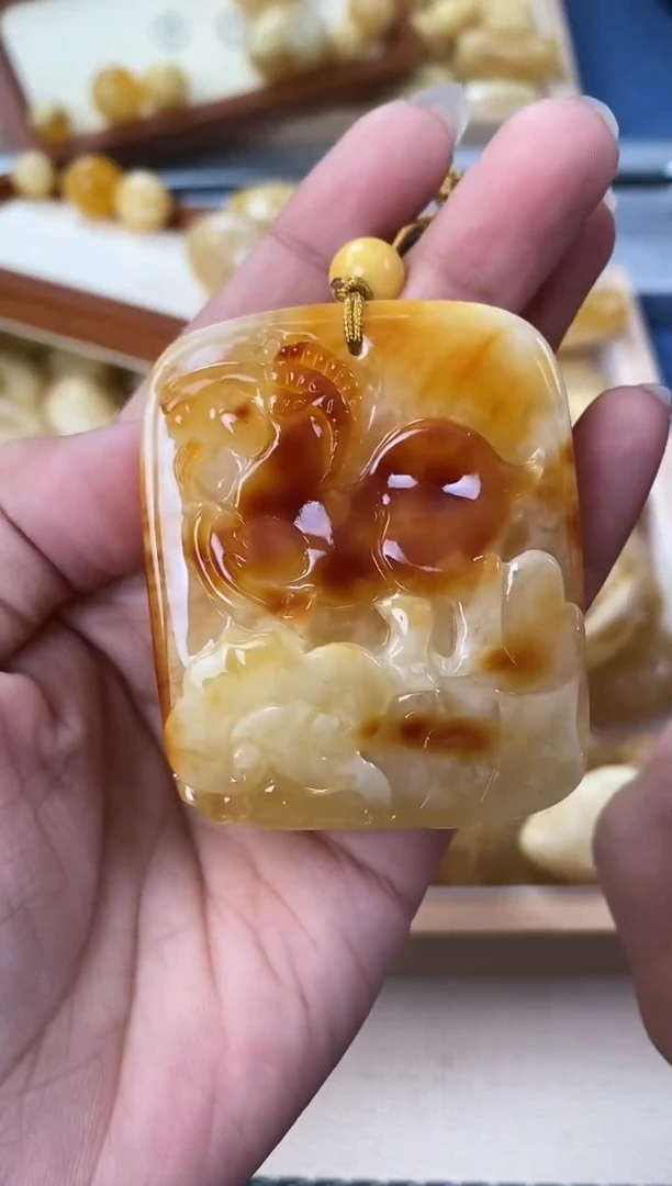 未镶嵌琥珀裸石天然琥珀蜜蜡
