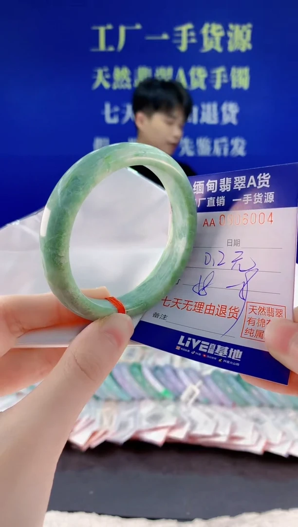 未镶嵌手镯翡翠04天然翡翠A货