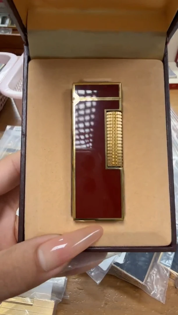 纯铜18  登家4代红漆金