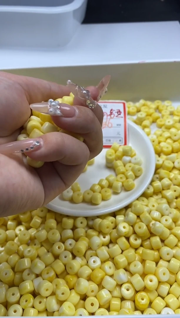 未镶嵌颈饰蜜蜡w2792蜜蜡直切老型8mm*10颗