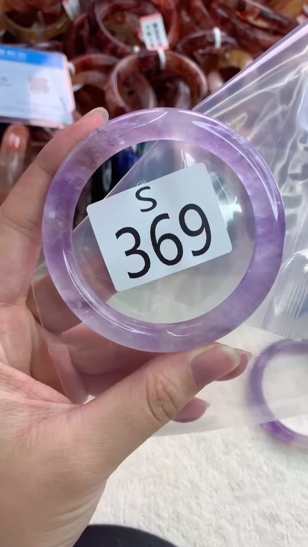 未镶嵌手镯水晶灰***铁S369-56