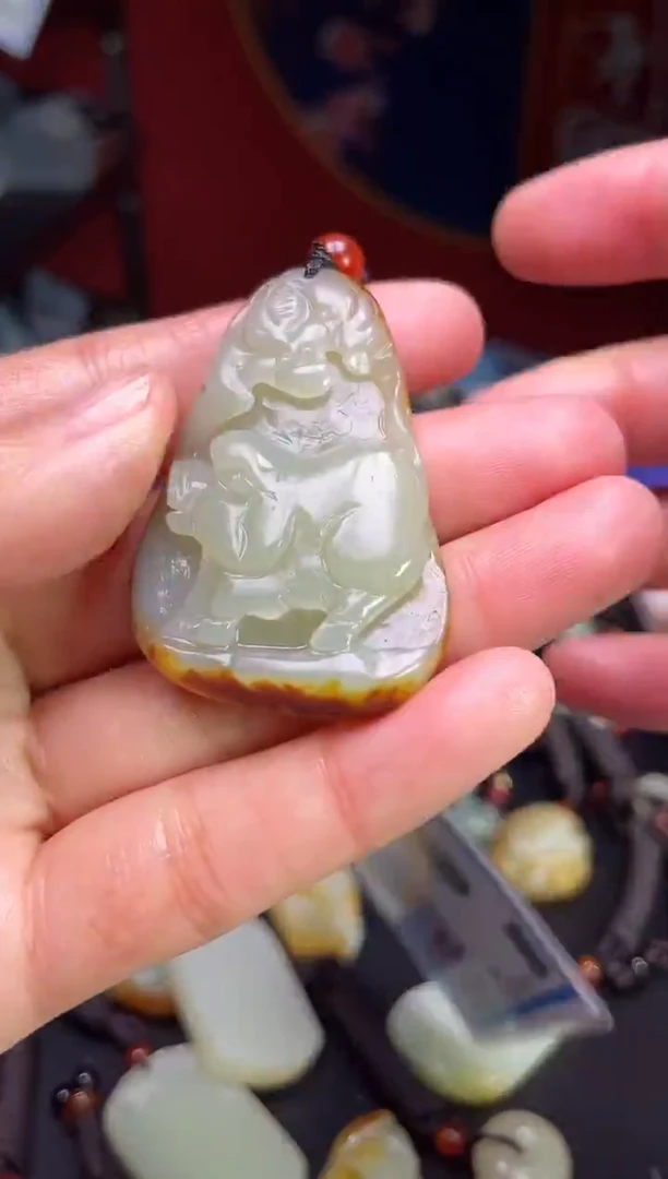 颈饰未镶嵌和田玉123