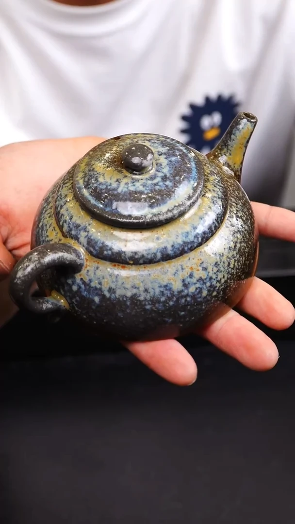 茶壶紫砂宜兴紫砂柴烧壶1