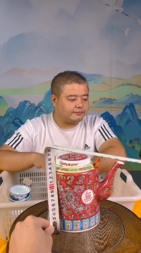 摆件景德镇陶瓷青花摆件36