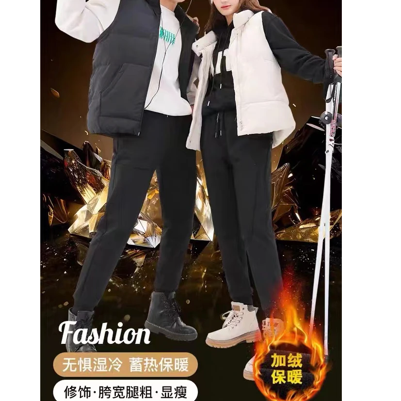 重磅新款山地锁温高效防风登山黑金加绒系绳裤女款C3区