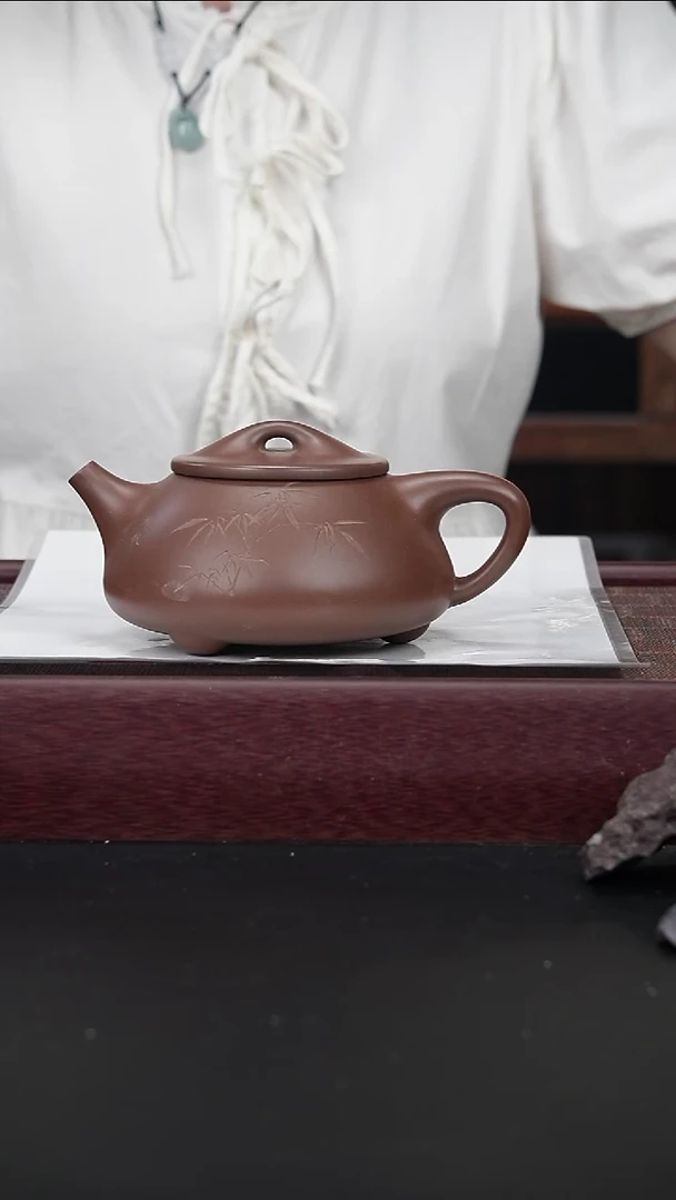 茶壶紫砂唐云石瓢复刻