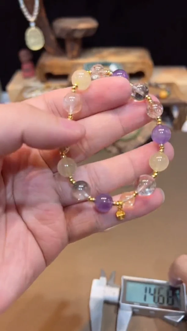 水晶手链未镶嵌手饰@@F5192