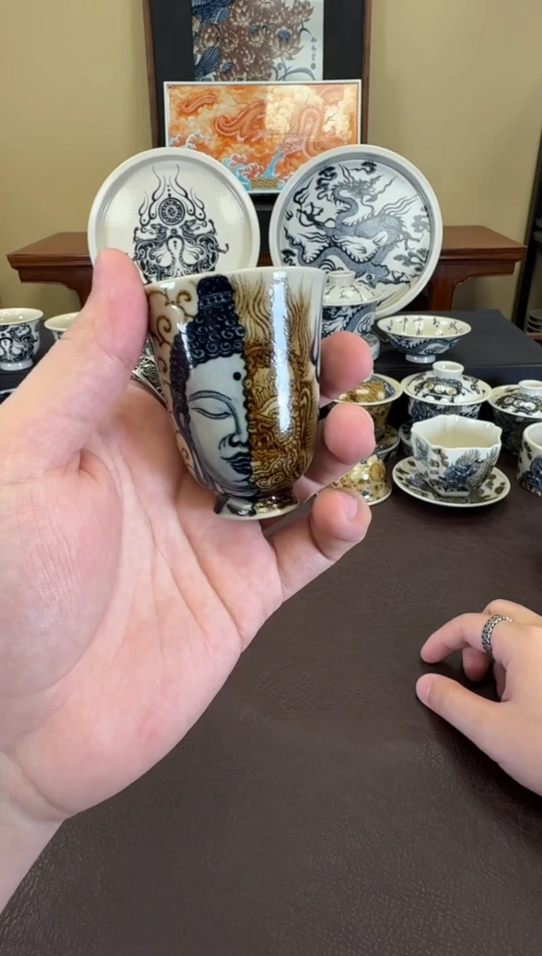 二号釉一念之间闻香杯