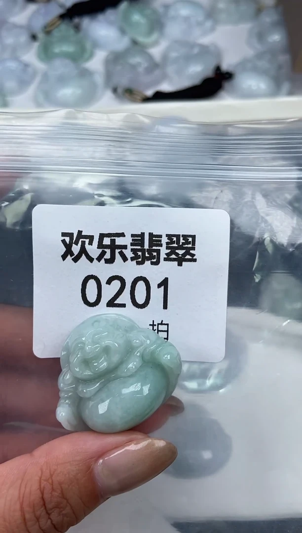 颈饰未镶嵌翡翠缅甸天然翡翠0201