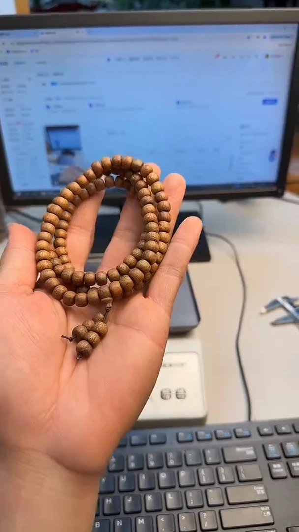 沉香手串海南黄油格沉香