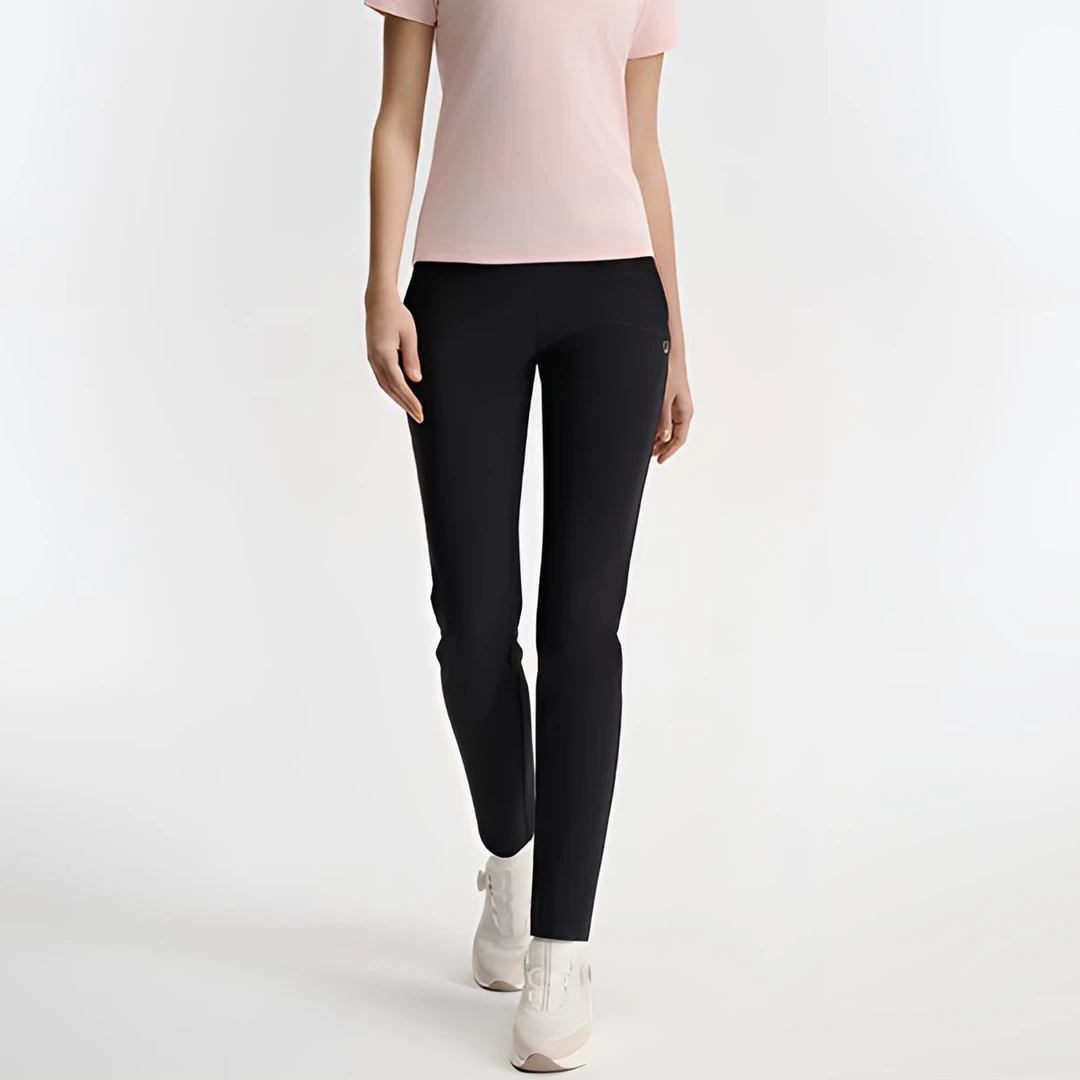 【抗紫外线500+】斐乐女春夏高弹速干跑步运动长裤A11W521602F