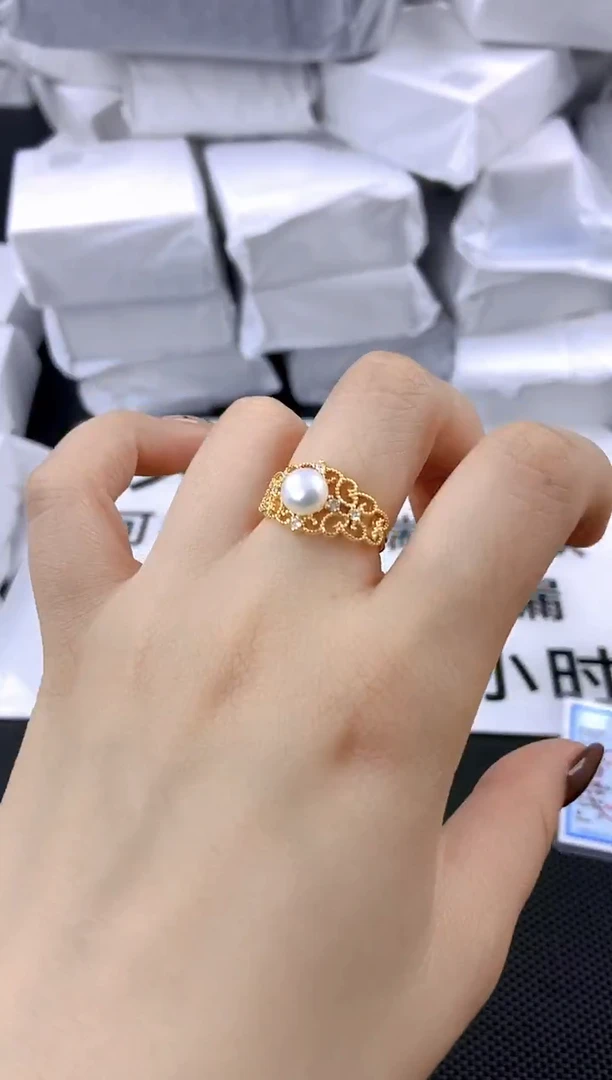 未镶嵌耳饰淡水珍珠jz1003