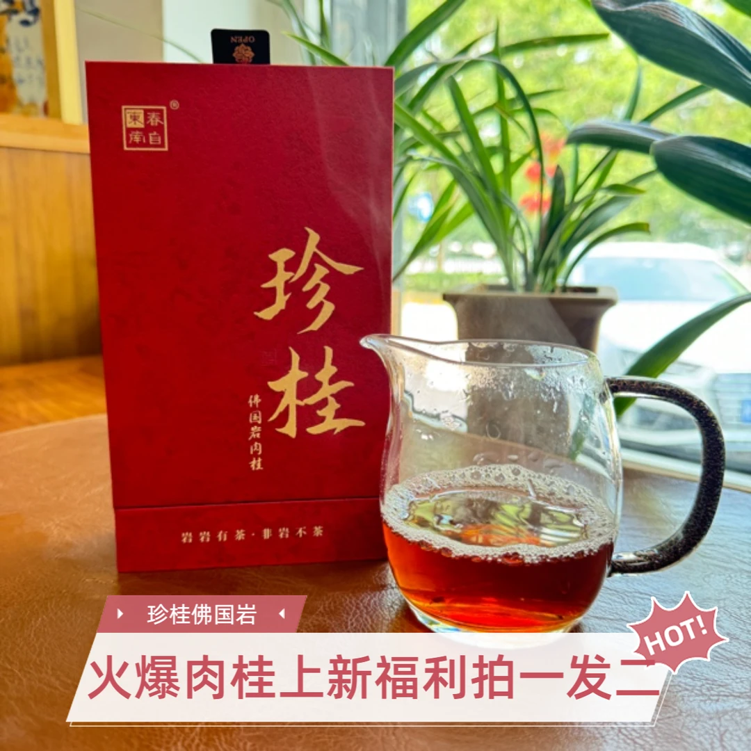 春自东南武夷山岩茶肉桂珍桂佛国岩肉桂霸气浓凶煞2泡/6泡