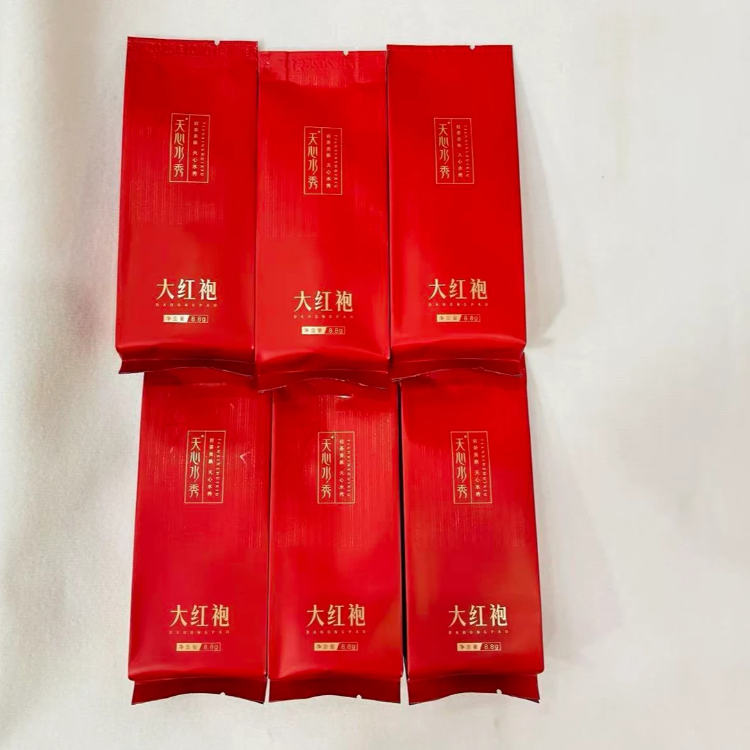 天心水秀 6泡长款大红袍 武夷岩茶