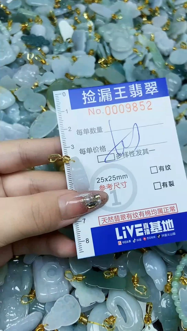 翡翠未镶嵌颈饰天然A货翡翠