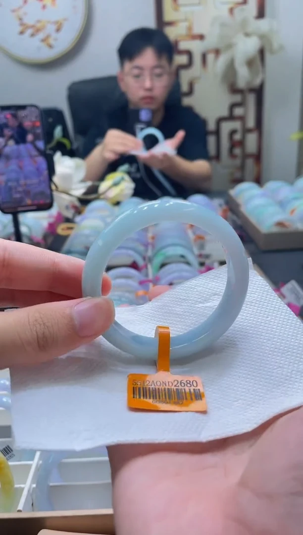 未镶嵌手镯翡翠221-55