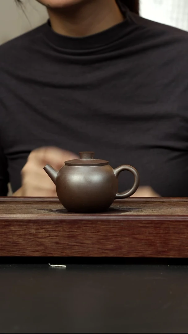 紫砂茶壶百年岩中泥 新品巨轮